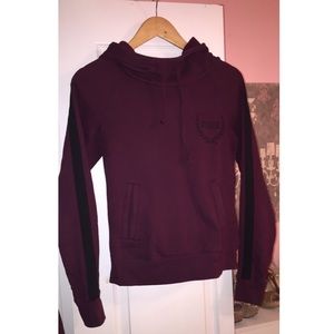 PINK Victoria's Secret Maroon Hoodie